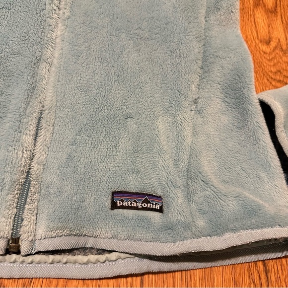 Patagonia Light Blue Better Sweater Jacket Fleece Zip Up Medium Cold Weather - Picture 3 of 13
